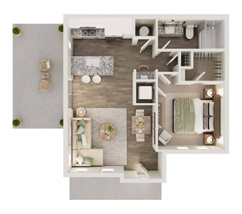 Collection at Boerne A1 Floor Plan